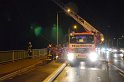 Einsatz BF Hoehenretter Koelner Seilbahn Hoehe Zoobruecke P2638